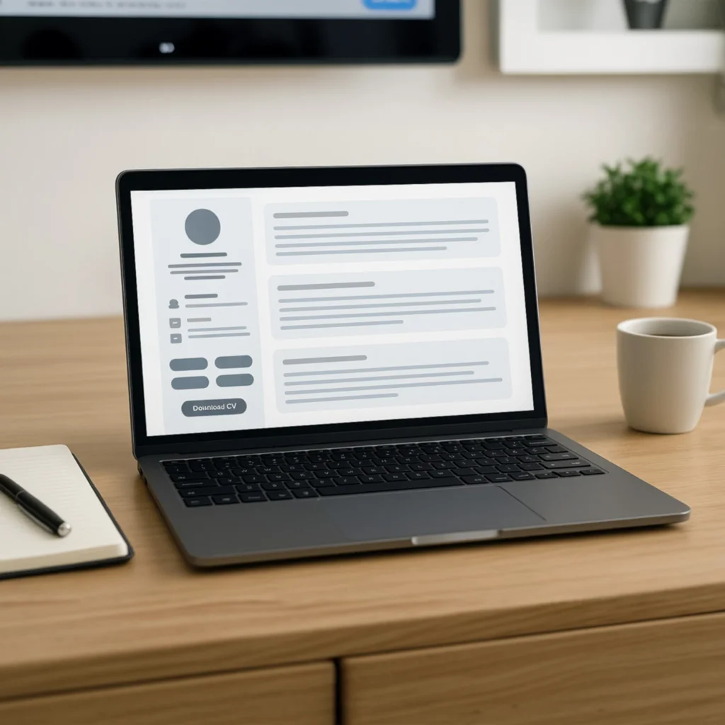 Sito CV Professionale
